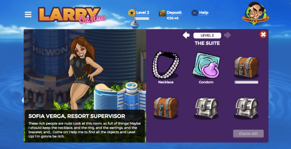 larry casino bonusar